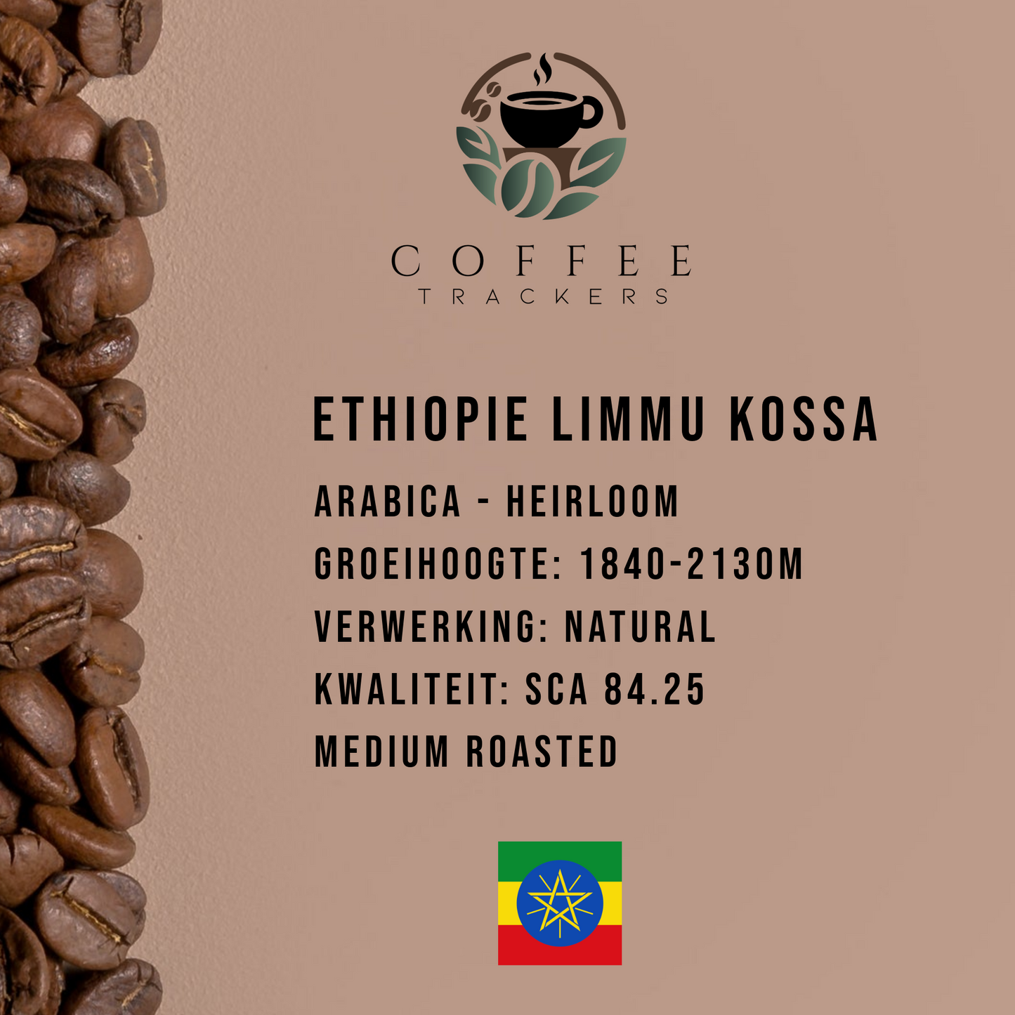 Ethiopië Limmu Kossa koffie